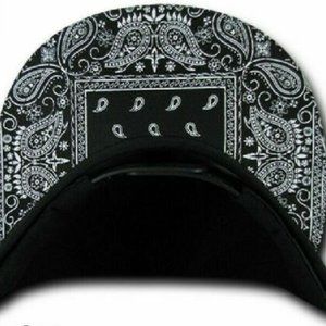 DECKY MENS CASUAL HAT PAISLEY BANDANA HATS BASEBAL